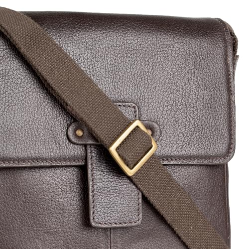 Image of Hidesign Leather Messenger Bag