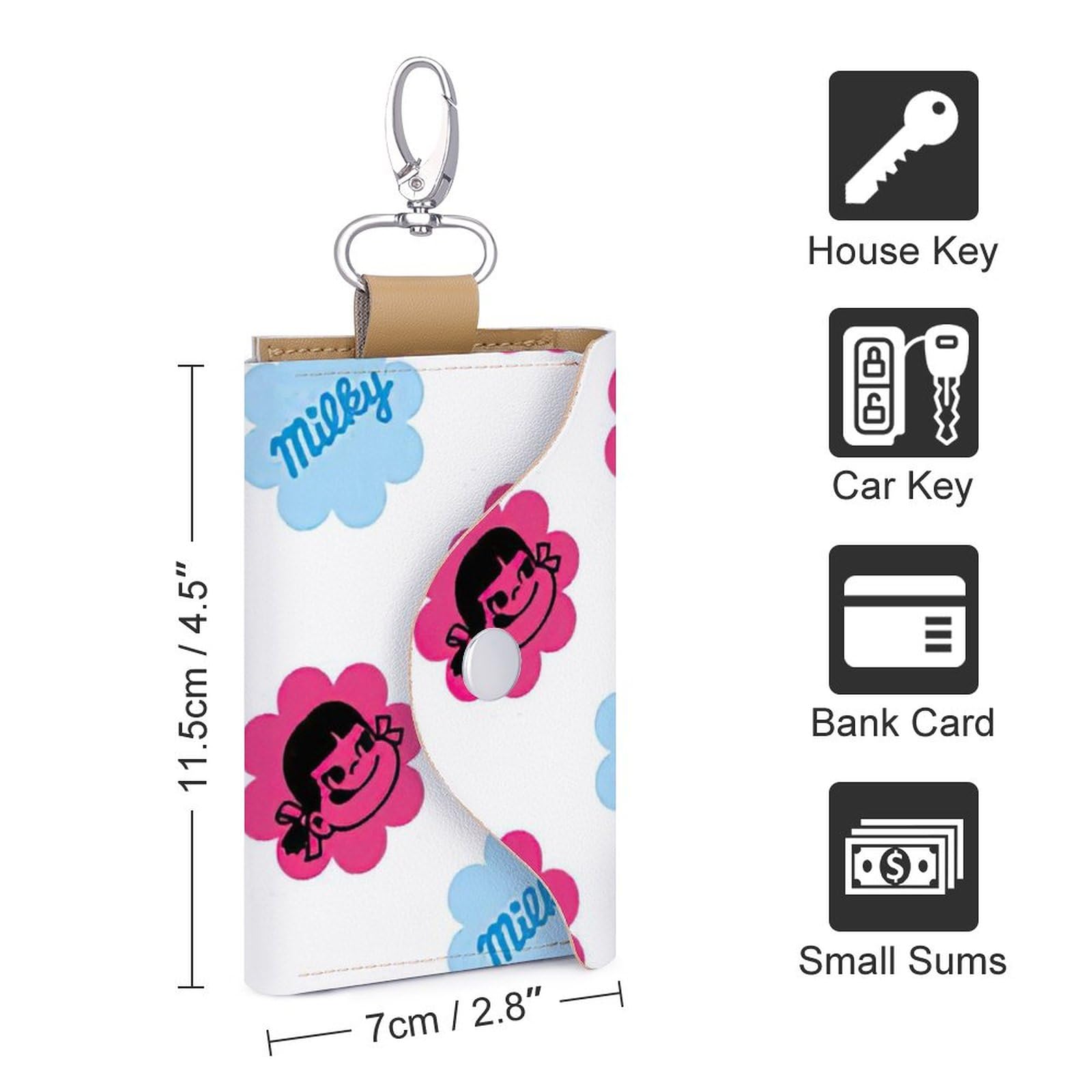 ラブラリーバイフェイラー　ペコちゃん　キー&カードケース ラブラリーバイフェイラー ペコちゃん キー&カードケース