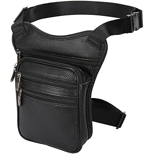 Marsupio Da Gamba Tattico - Impermeabile, Per Moto E Sport