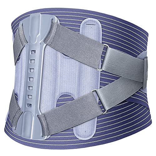Back Support Belt Orthopedic Corset Back Brace Belt Lumbar Spine Decompression Belt For Waist Back Pain Relief, Sciatica, Scoliosis,Herniated Disc (Blue,XXLarge)