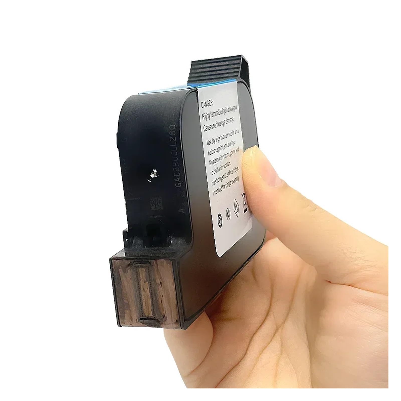 Generico 10 cartucce d'inchiostro nero eco solvente 2588 SP70 da 12,7 mm