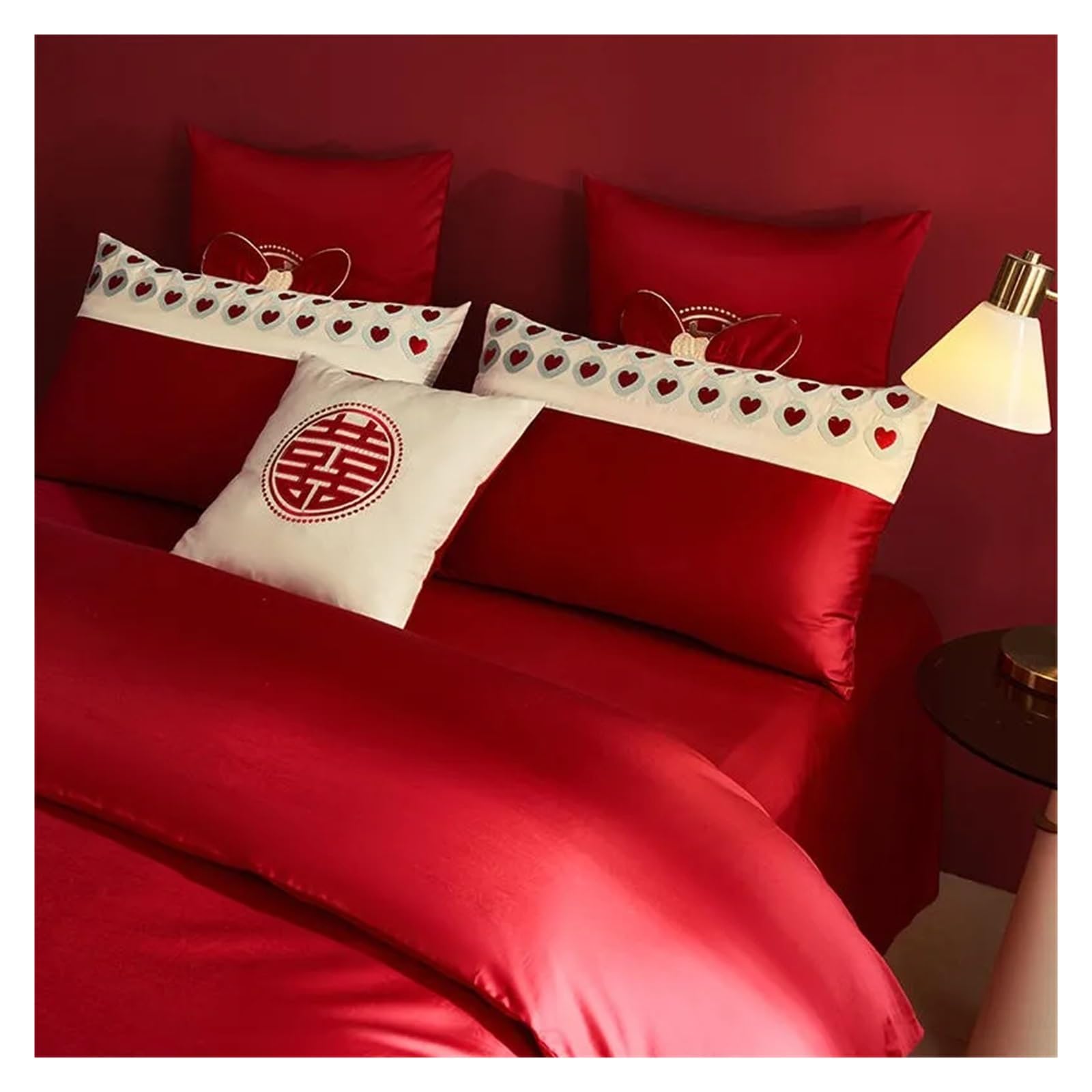 Amazon.co.jp: 掛け布団カバーセット, 1000TC 長繊維綿シックな刺繍