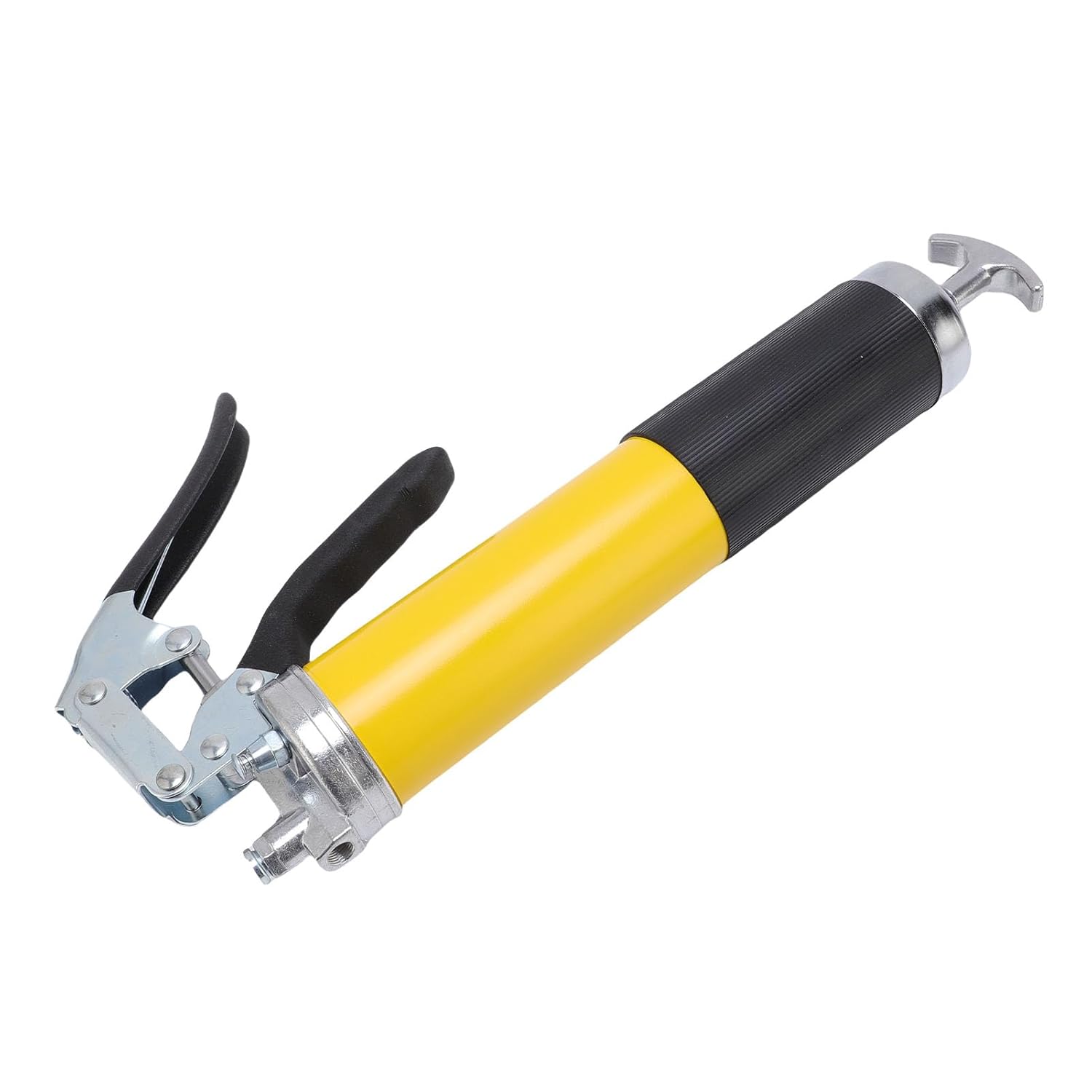 High Pressure Grease Kit 10000 PSI Manual Grease with Extension Hose and 2 Nozzles Alloy Material