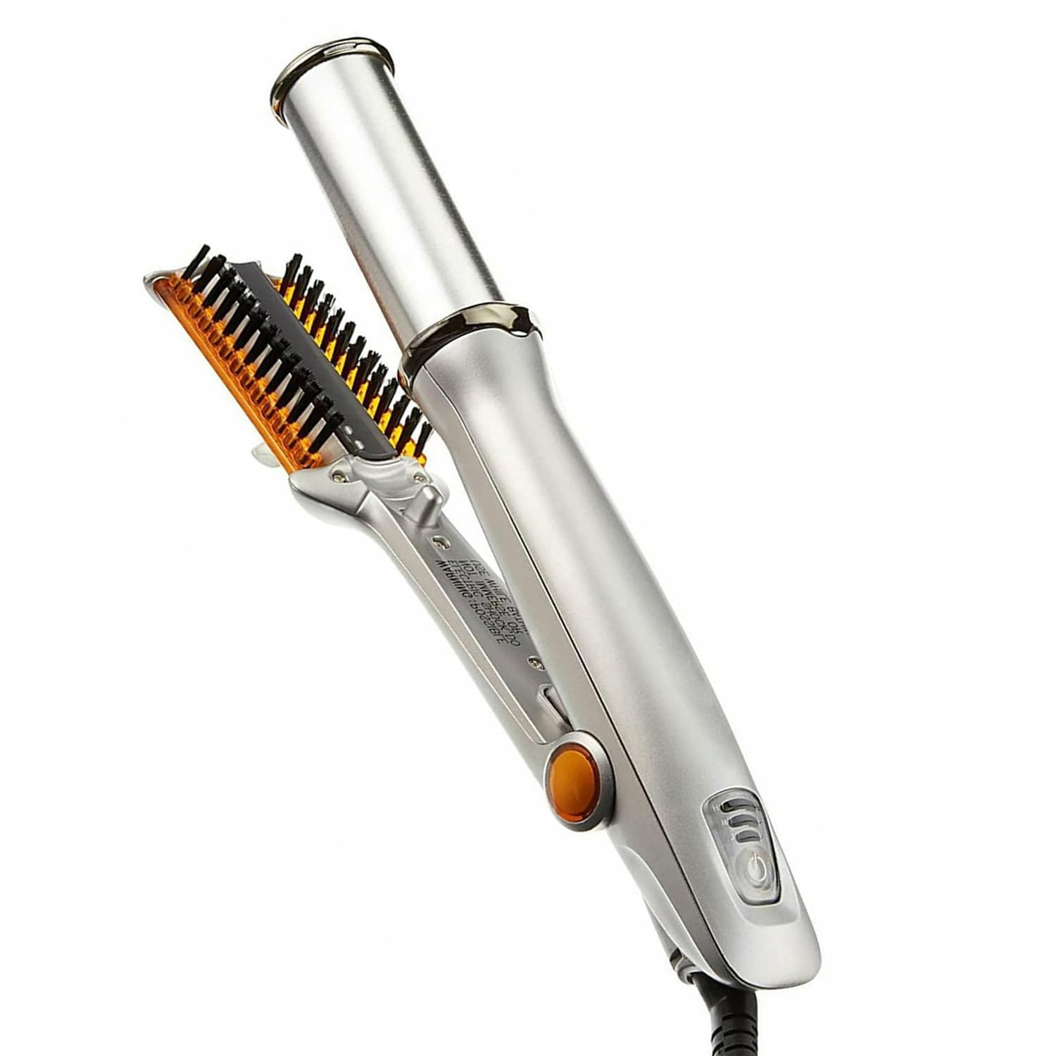 2 in 1 Rotating Curling Iron Fast Heat PTC Hair Straightener and Curler