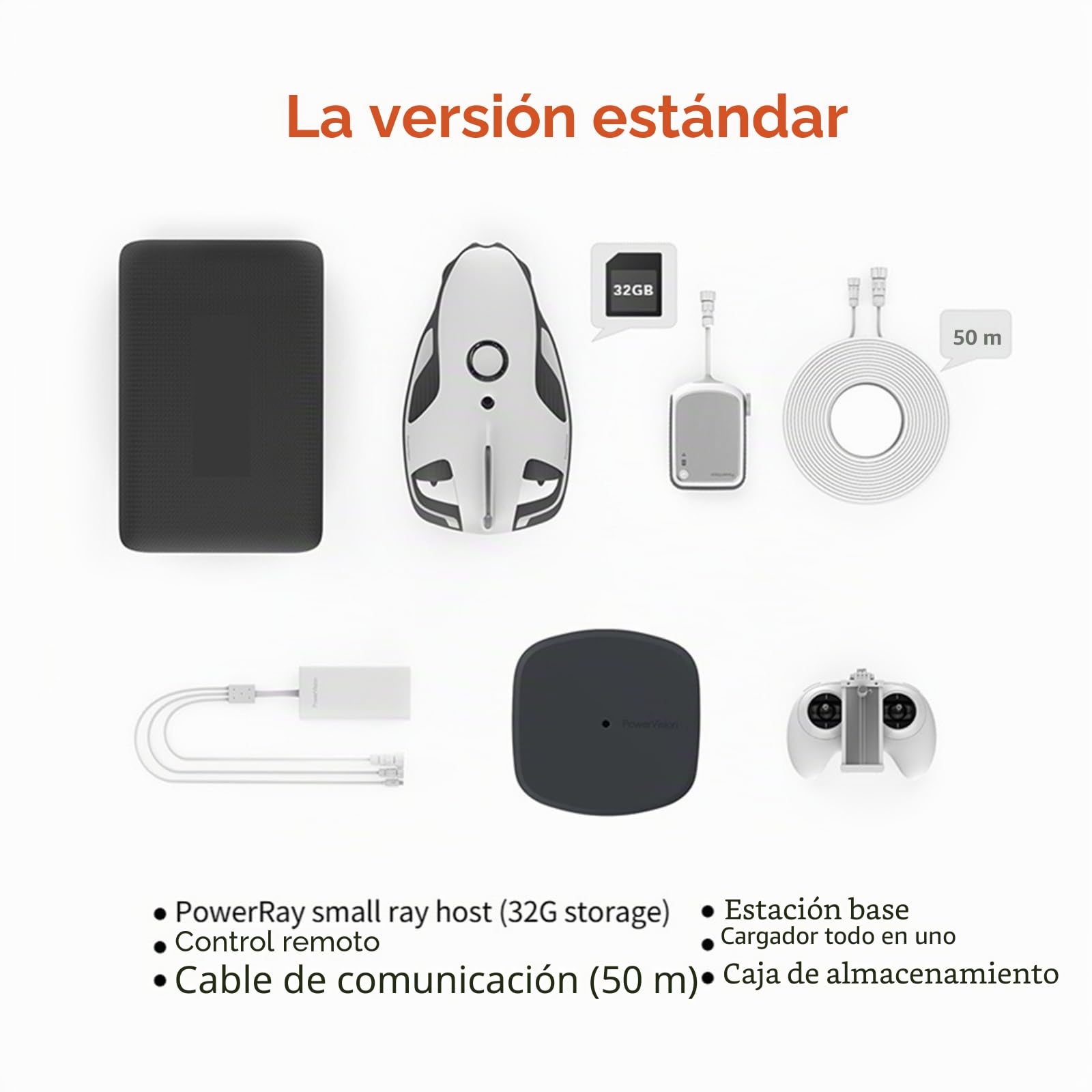 Explorador Cámara submarina Drone Marine 1080p Pesca Drone Wizard Dron Buceo Canotaje,Mejore la eficiencia(The Standard Version)