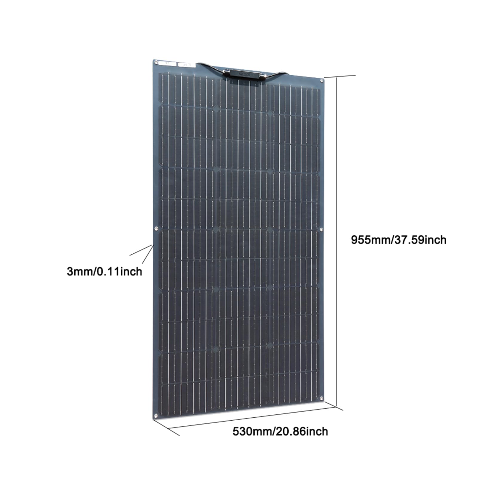 XINPUGUANG 400 W, 12 V, kit di energia solare, 4 pezzi, 100 W, 18 V, pannello solare flessibile, fotovoltaico, monocristallino, regolatore di carica 40 A, per camper auto, casa, barca(400 W)