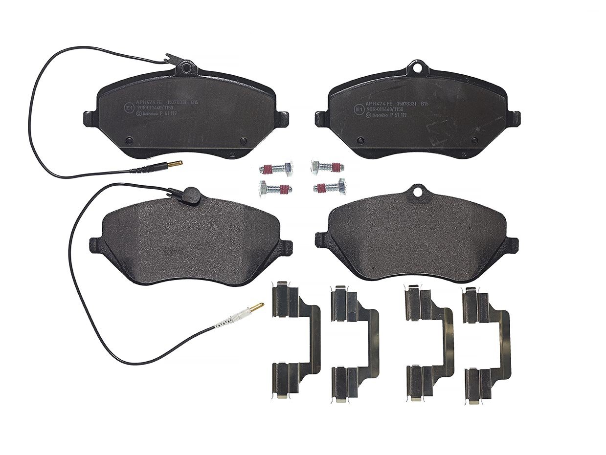 Brembo P61119 Front Disc Brake Pad, Set of 4