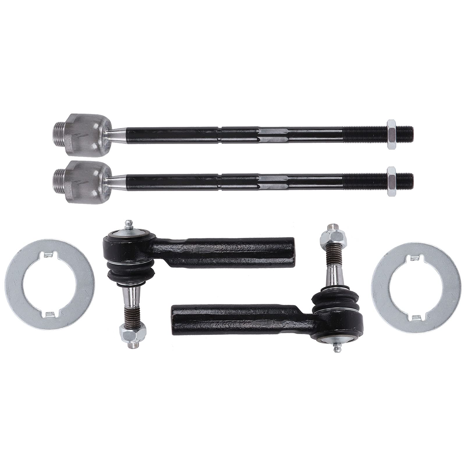 Dioche EV800084 Akcesoria Samochodowe 4 szt. Końcówki Drążków Kierowniczych Wewnętrzny Zestaw Zewnętrzny do 1500 LT 2007 - Części Zamienne do Układu Kierowniczego