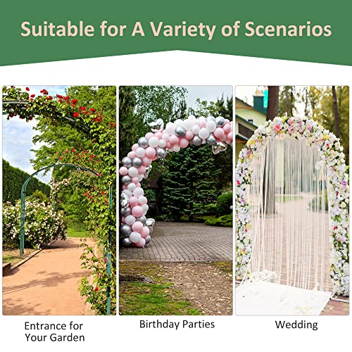 Outsunny 7Ft Outdoor Garden Arbor, Wedding Arch For Ceremony, Trellis With Scrollwork Design, Ideal For Climbing Vines And Plants #TOP5