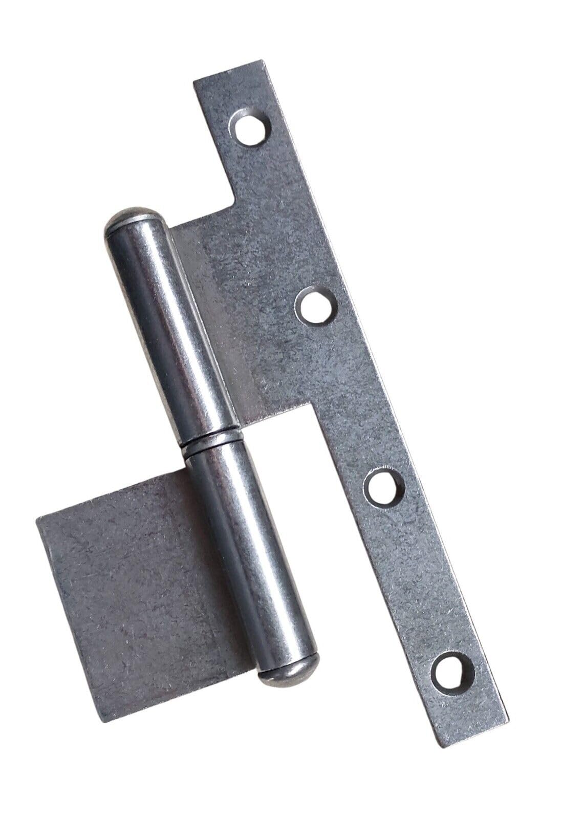 Bisagra Combinada Gedotec De Acero, Atornillable Y Soldable, 90x45x140x3 Mm Para Puertas De Jardín