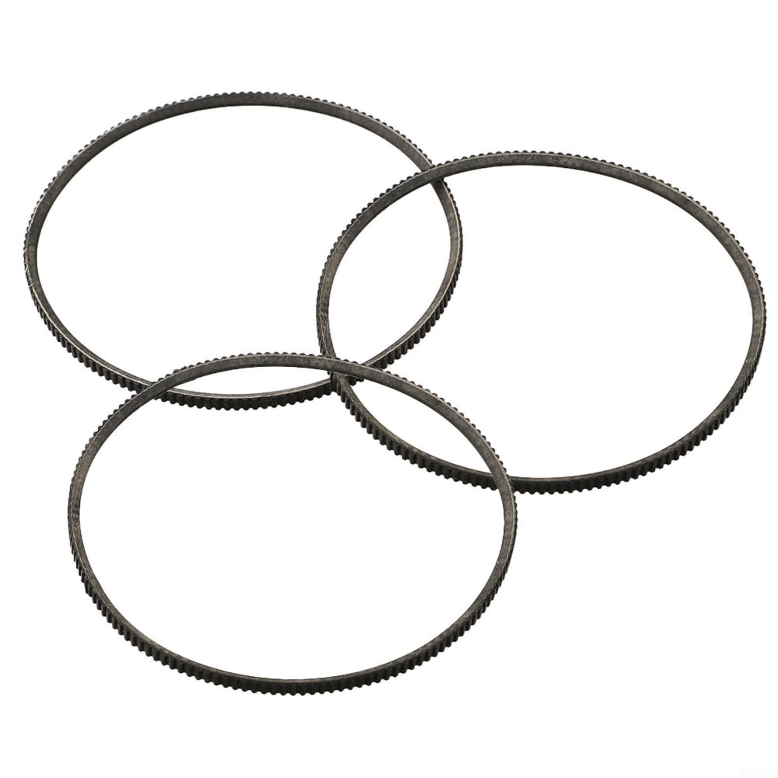 3pcs 5M387 Cinghia Tornio, Mini Tornio Cinghia di Trasmissione Modello 5m387 Per Wm210 Cinghia Motore Tornio Ad Alta Resistenza Alla Trazione, Resistente Al Freddo, Non Facile Da Sgonfiare