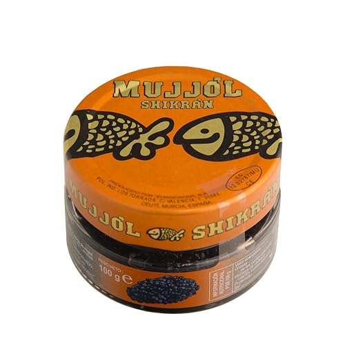 Miniatura 5 de Eurocaviar - Shikran - Paquete de muestra 4 perlas de caviar negro de 088 onzas  perlas de caviar rojo de corza de salmonete  perlas de caviar de