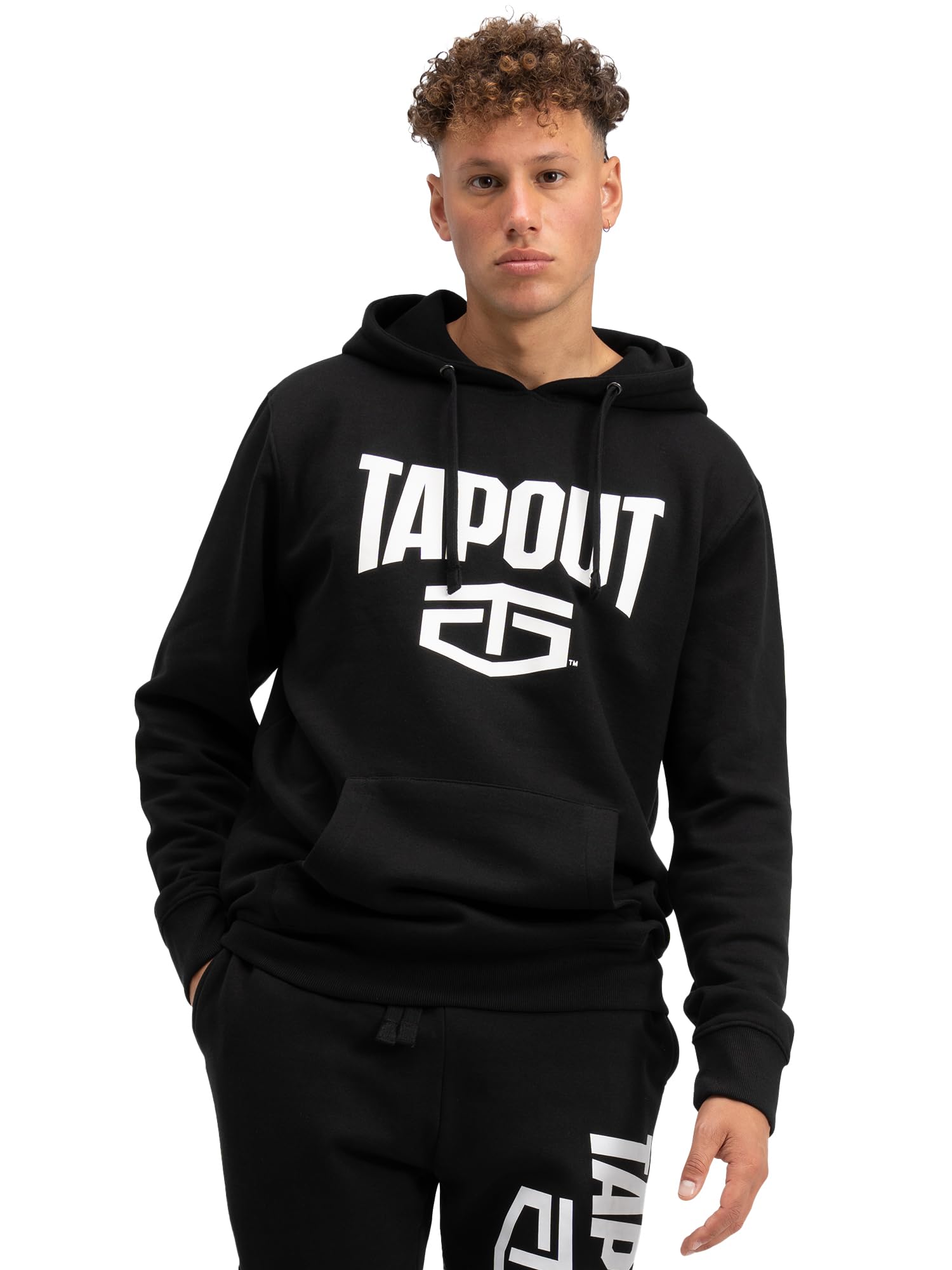 Tapout Men's Noir Basic Active Hoodie