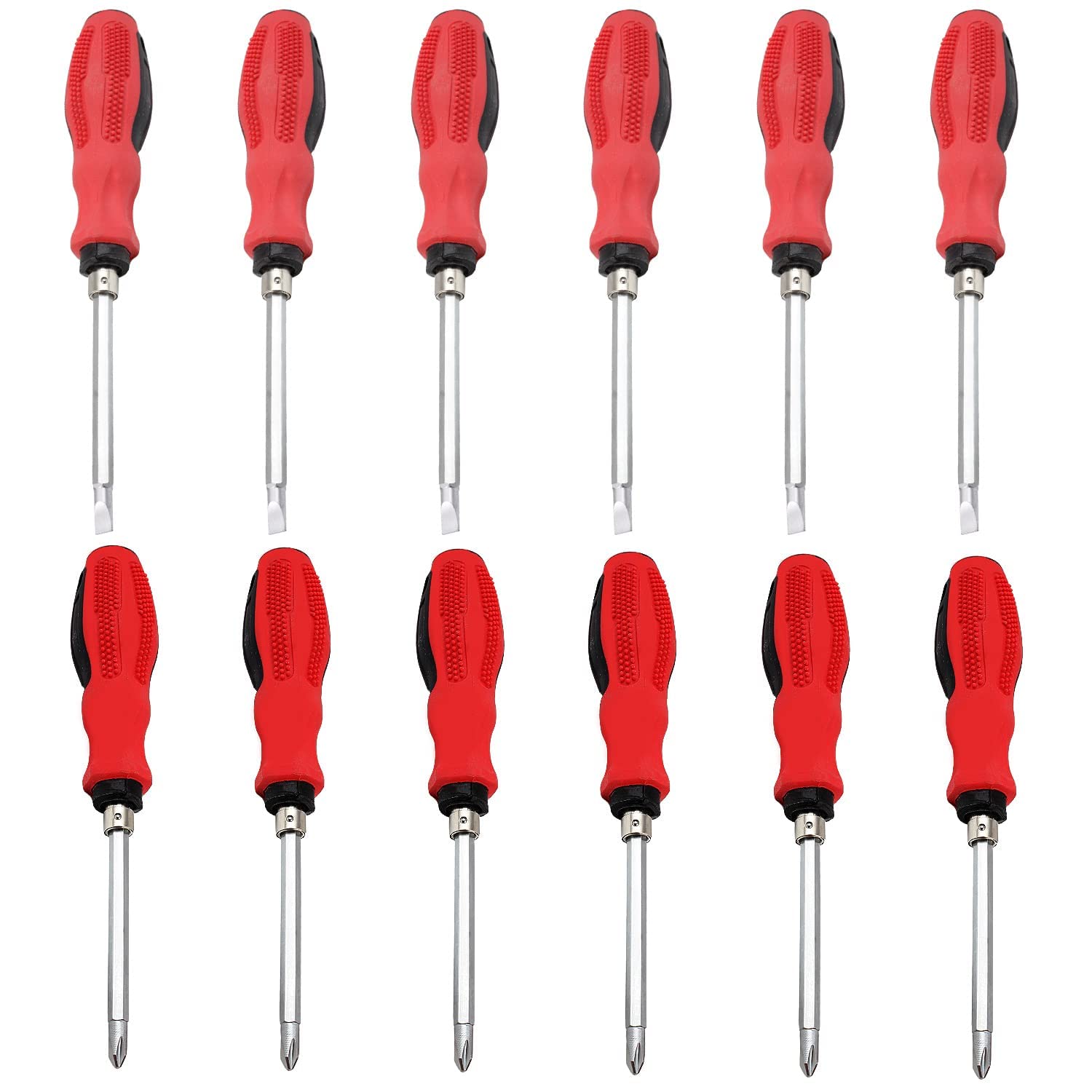 See full amazon price history chart for SCEPTRE Reversible Screwdriver with Flat & Phillips Head Style for Repair of Home & Industrial Appliances Useful for Electrical & Electrical Device Maintenance (12 Pcs) SCEPTRE Reversible Screwdriver with Flat & Phillips Head Style for Repair of Home & Industrial Appliances Useful for Electrical & Electrical Device Maintenance (12 Pcs) (B0B1HSC6M5) Amazon Price History, Amazon Price Tracker