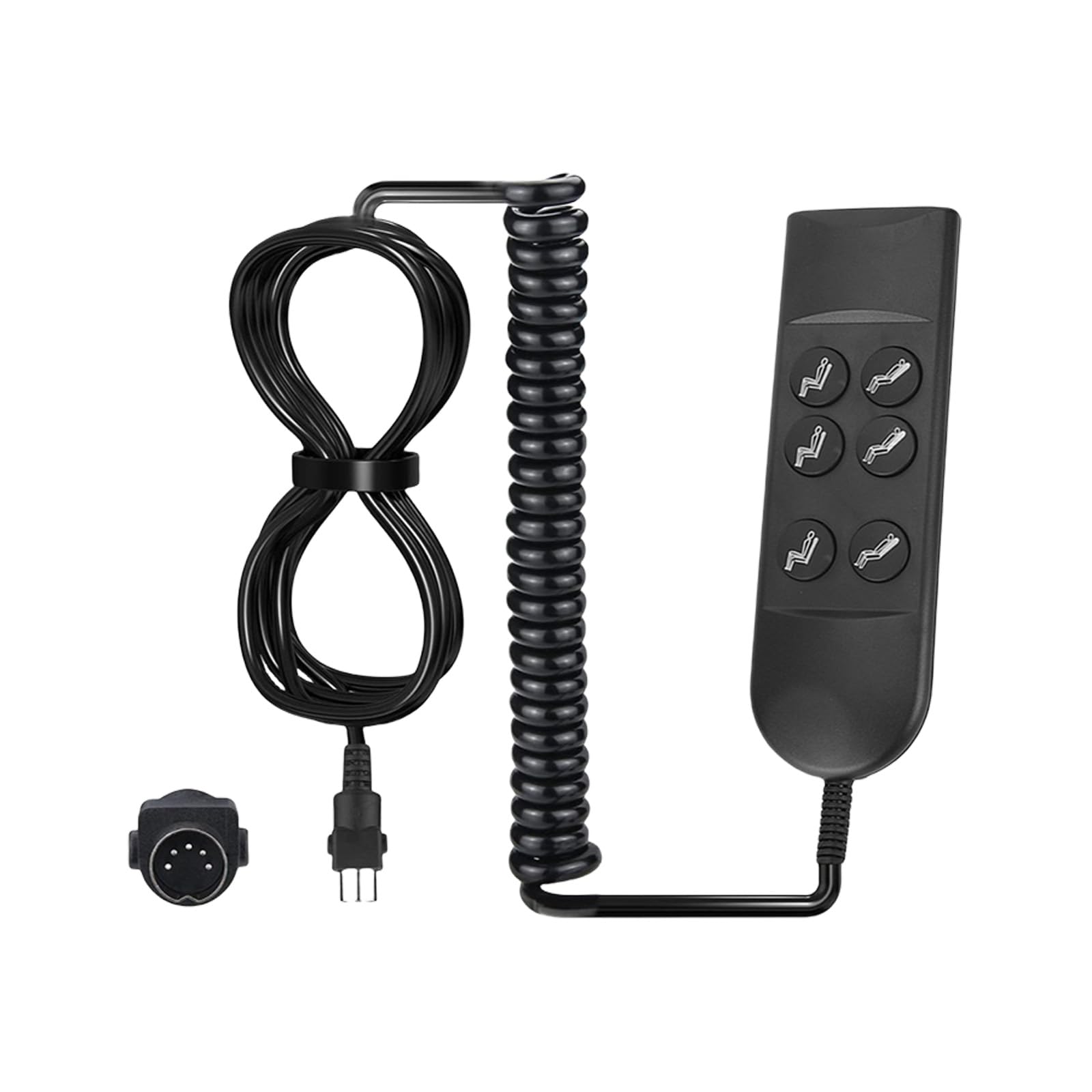 RGYBAO Electric Recliner Chairs Controller 6 Button 5 Pins Hand Switches for Lifting Chair Electric Sofa Manual Hand Controller Recliner Lift Chair Button