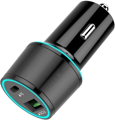 Miniatura 2 de Cargador de coche USB C UrbanX de 21 W, cargador de coche y camión compatible con Motorola Moto Series y One 5G Ace con entrega de potencia 3.0,