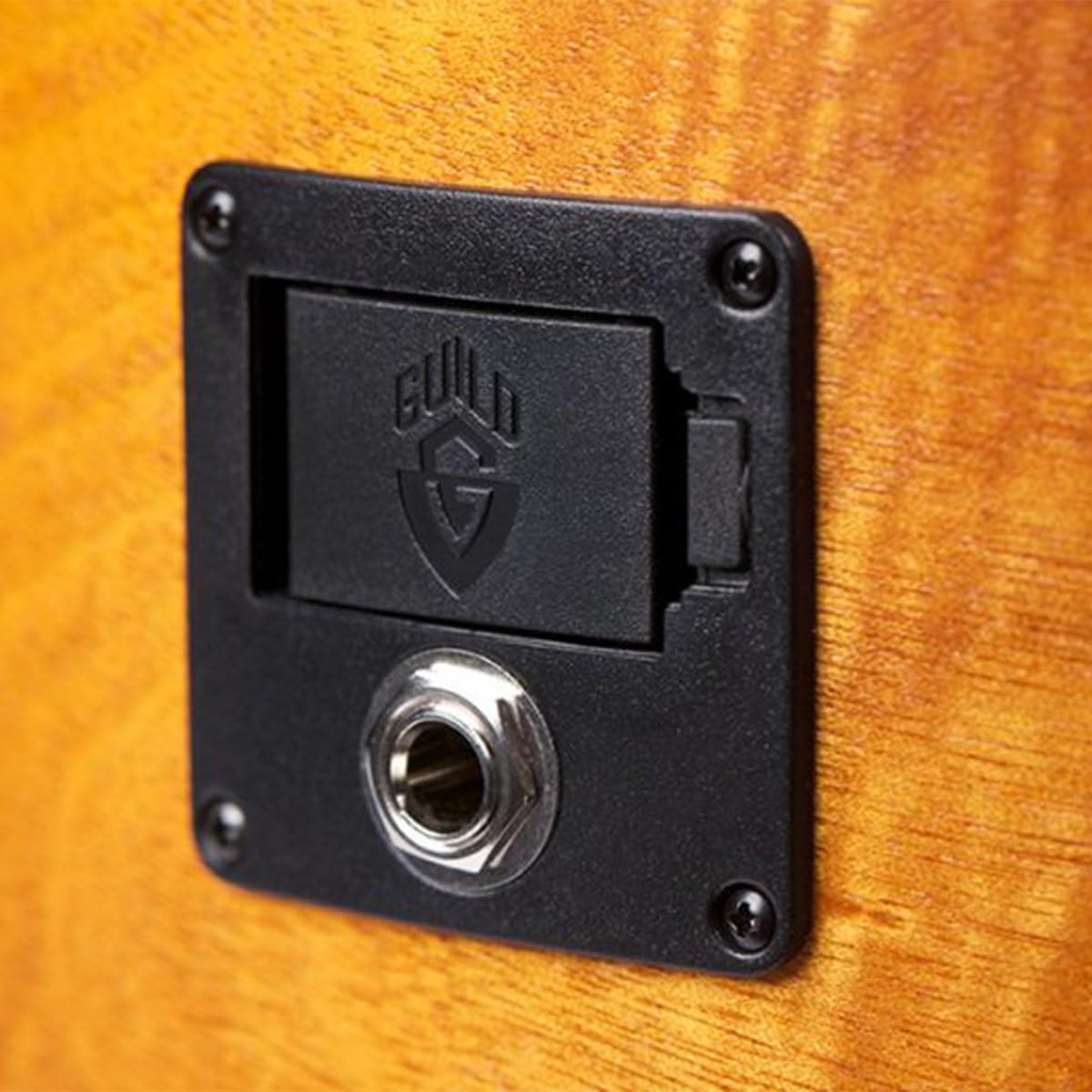 Guild D 240E LTD Acoustic Elec Guitar Flame Mhgny