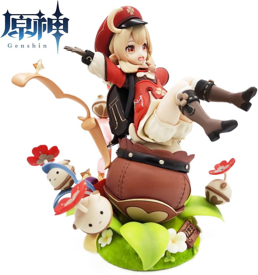 Amazon.co.jp: 原神フィギュア, クレー 火花騎士ver. 1/7 完成品