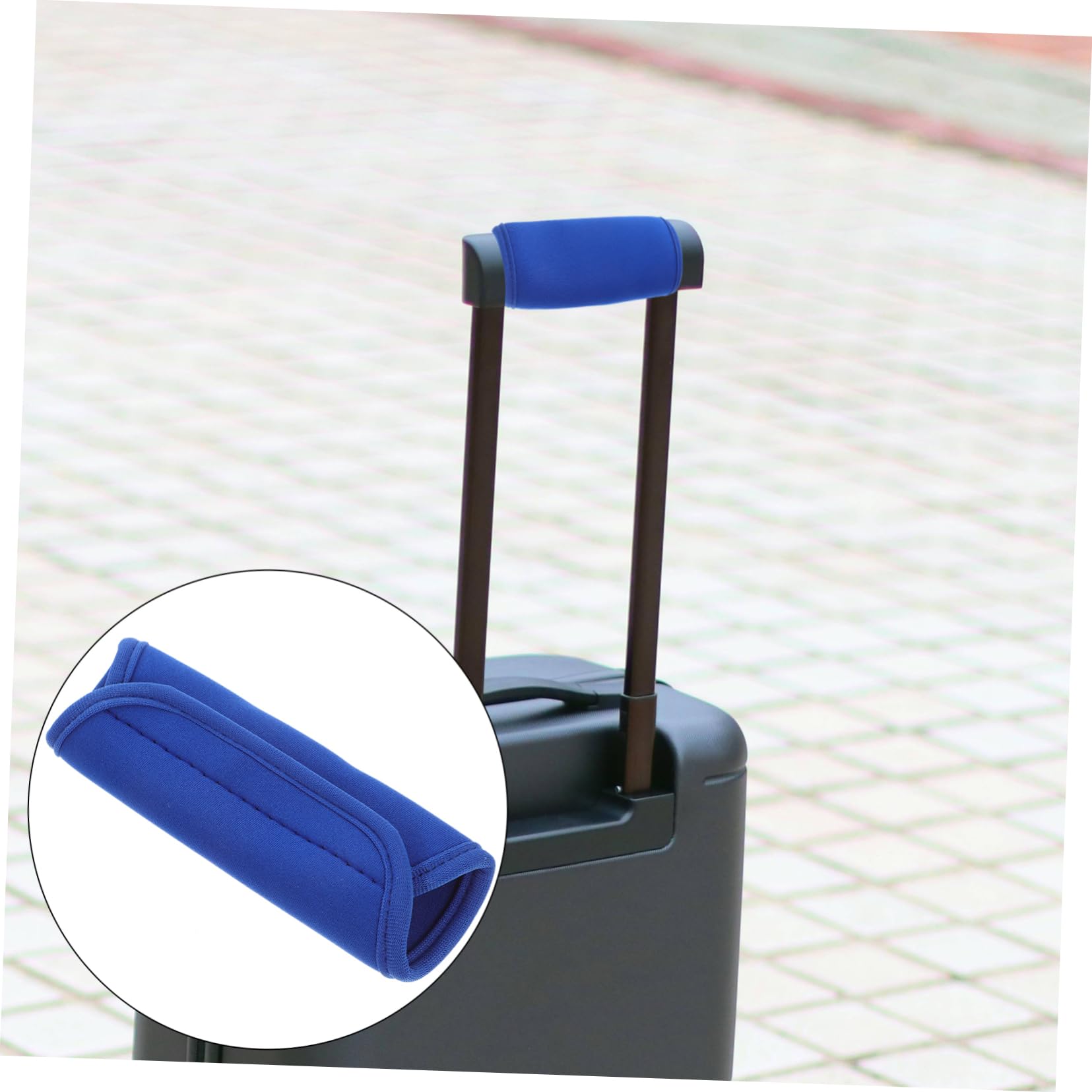 PACKOVE 25piezas Fundas De Asas De Equipaje De Manijas De Maletas Resistentes y Duraderos para Viajes Accesorios De Transporte Prácticos