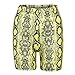 Produktbild Damen Shorts Kurze Hose Radlerhose Unterhose Hotpants Boxershorts Sommer Snake Print Skinny Sports Fitness Reiten Casual Shorts Zum Tragen im Alltag oder zu Hause