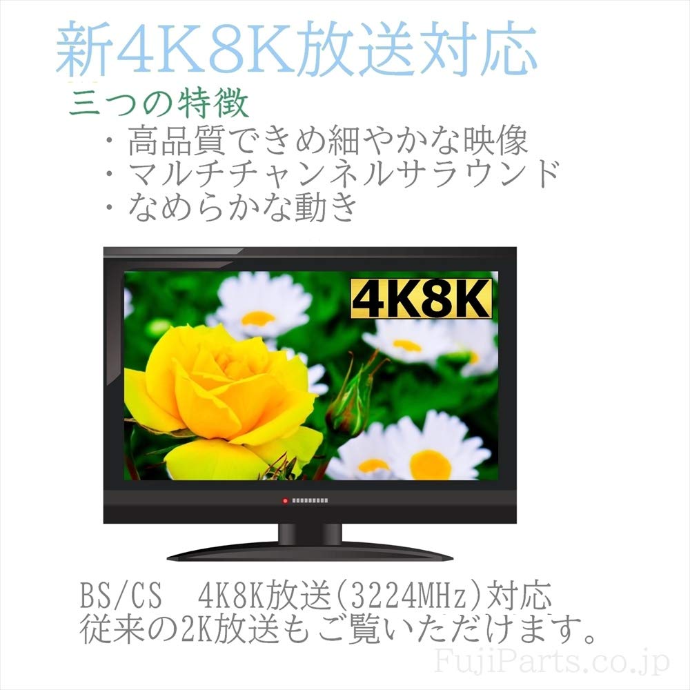 Amazon | F-Factory 4K 8K放送対応 アンテナ2分配器 4K8K/BS/CS/地デジ