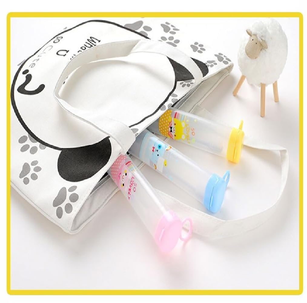 Prostuff.in Plastic 2 Pcs Toothbrush Holder with Cap Antibacterial Toothbrush Case Cover, Travelling Accessories Multi Color 4
