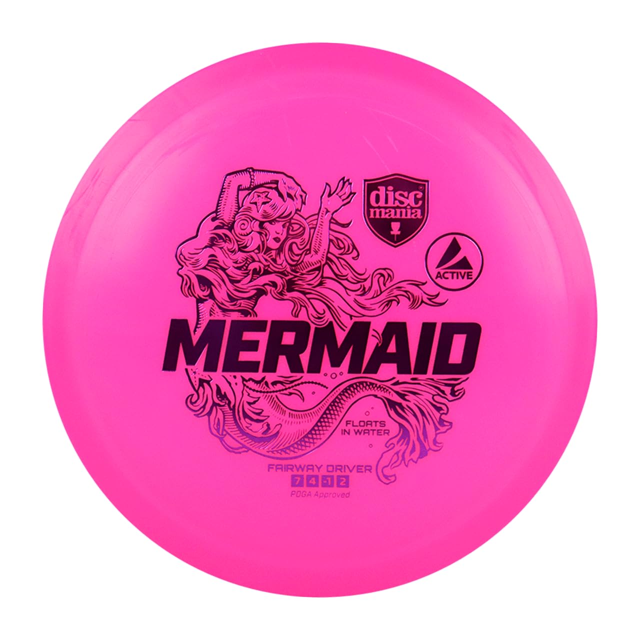 Discmania DMAMEPK Disc Golf Adulto Unisex, Rosa, Sencillo