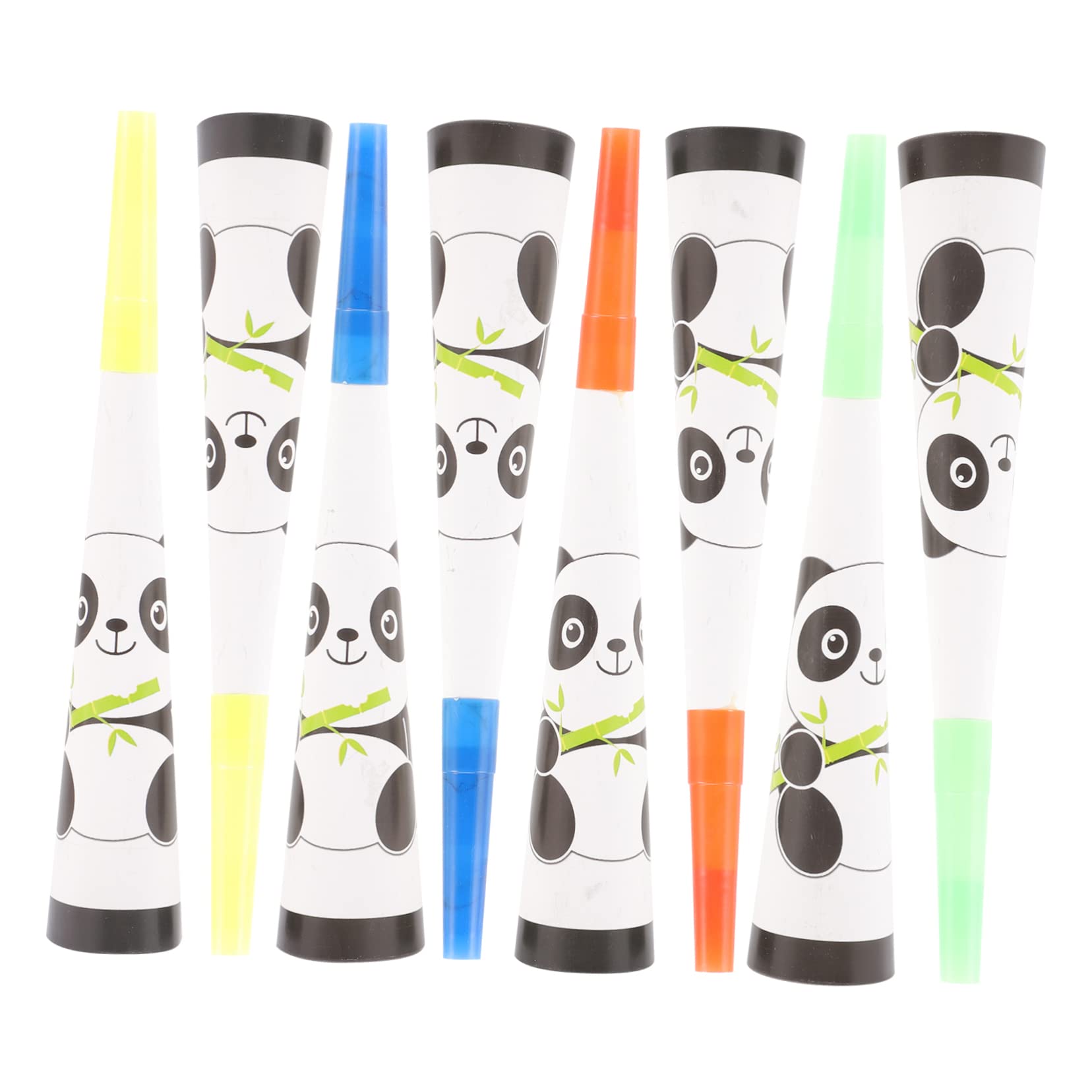 FAVOMOTO 9-piece Football Themed Birthday Party Trumpet Toys Kids' Sports Meeting Cheering Trumpets for Children's Parties