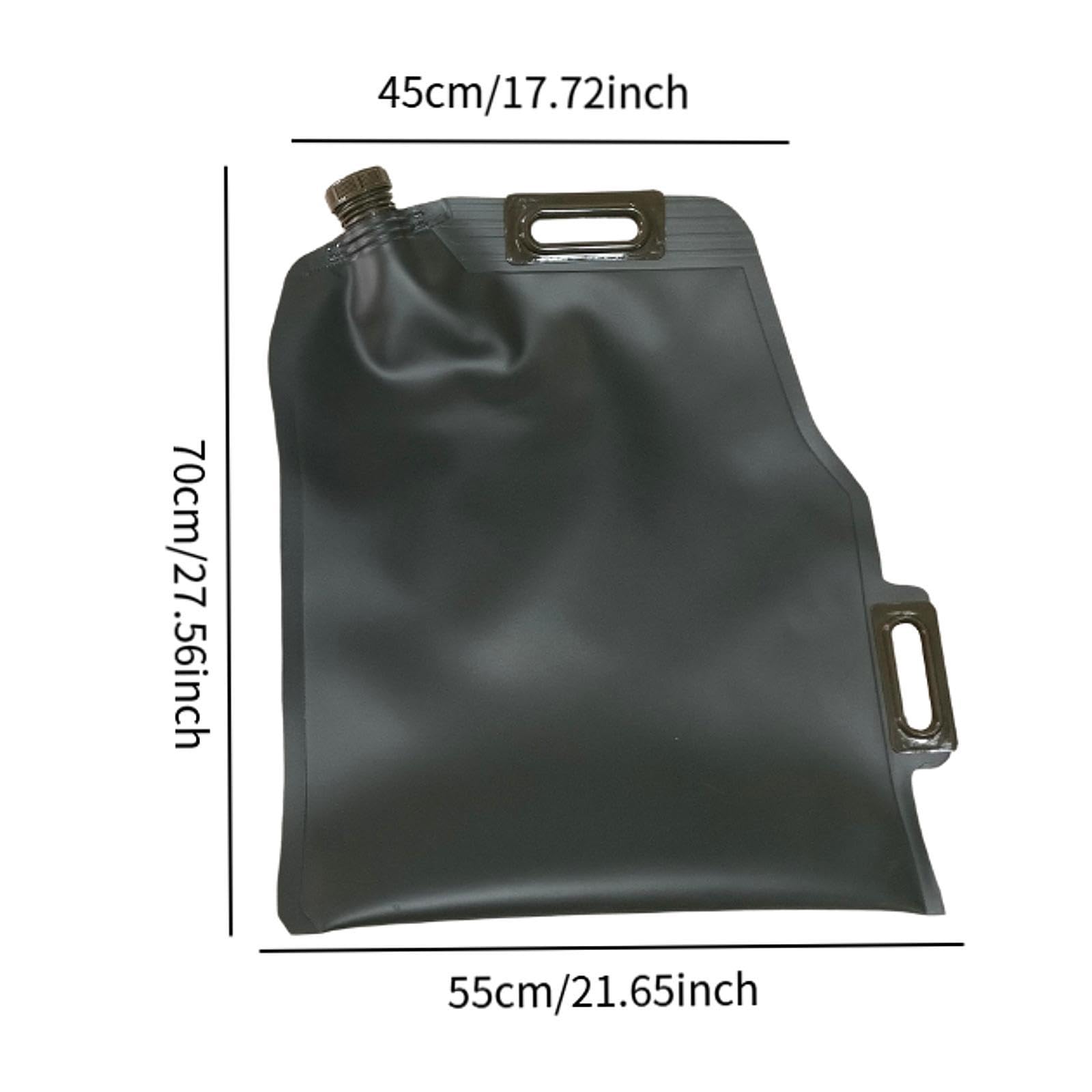 Milageto Bolsa de aceite suave, vejiga, tanque de combustible, para viajes largos, resistente, para exteriores, bolsa de aceite, contenedor de combustible, 30l