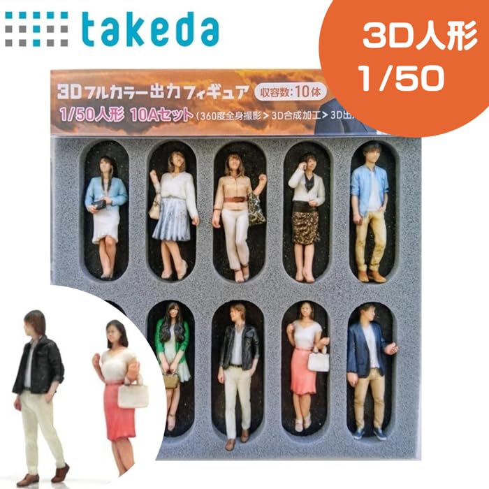 激安価格❗️ フィギュアいろいろまとめ売り 2 36個セット Amazon.co.jp: takeda タケダ ジオラマ人形 3Dカラー リアル