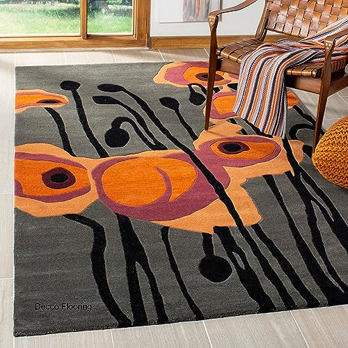 Image of Soft Pure Woolen Modern Collection Tufted Carpet for Living Room,Bedroom'Kitchen and Hall (12 X 18) Feet