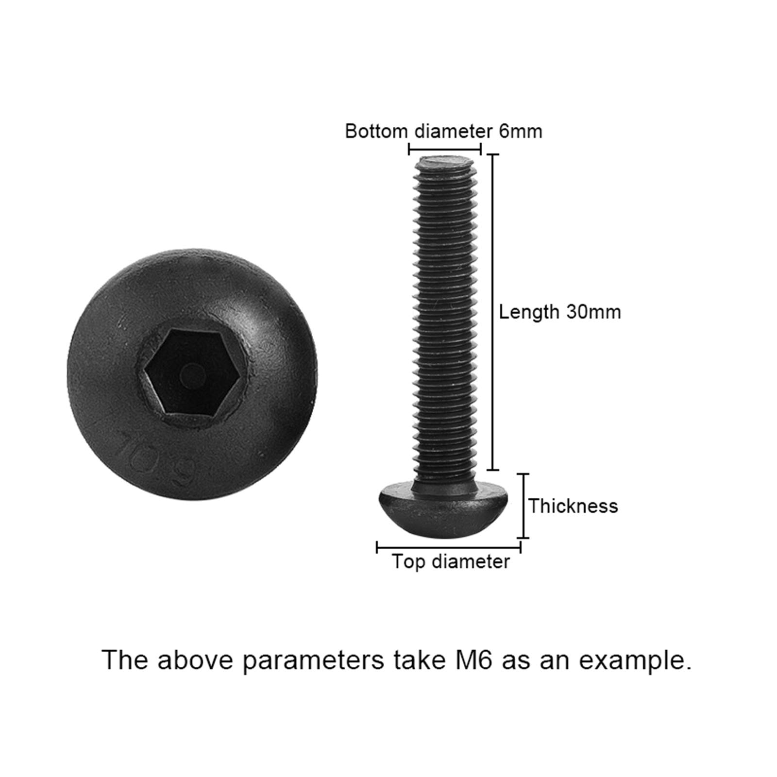 Buy Epi-Torque High Tensile Button Head Bolts - Dia M3 M4 M5 M6 Assorted Lengths 10MM-20MM With Plastic Box Assortment (Pack Of 546) Online At Best Prices In India - Foto 9