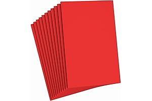 Do²ping Red Craft Foam Sheets