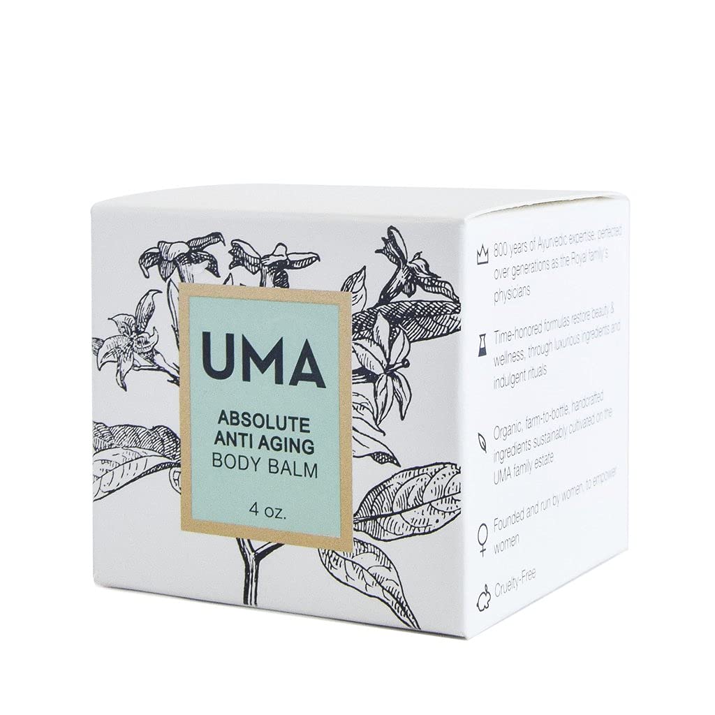 Uma Absolute Anti Aging Body Balm | Nutrient-packed hydration for all Skin types | Ayurvedic and Organic