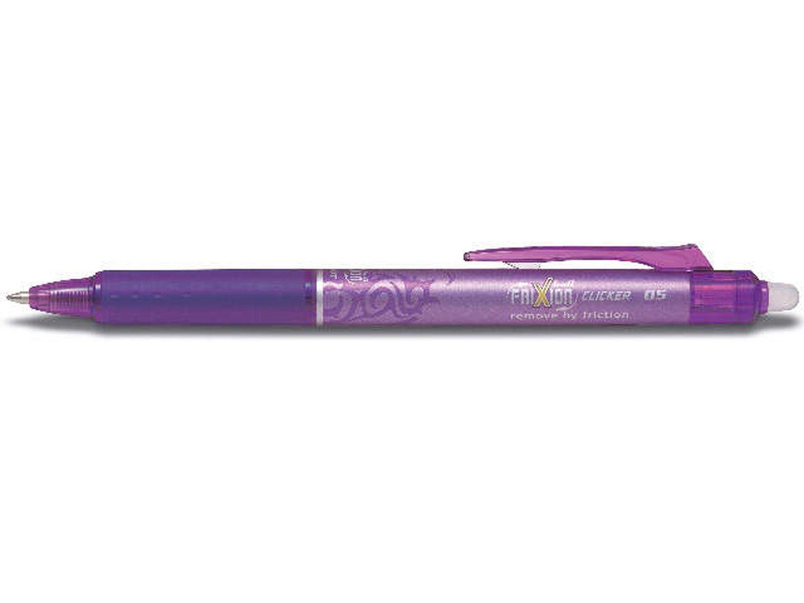 Pilot Frixion Clicker Erasable Rollerball Pen 05 Fine - Violet / Single