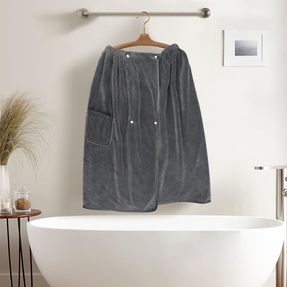 SINLAND Women's Microfiber Bath Wrap Body Towel