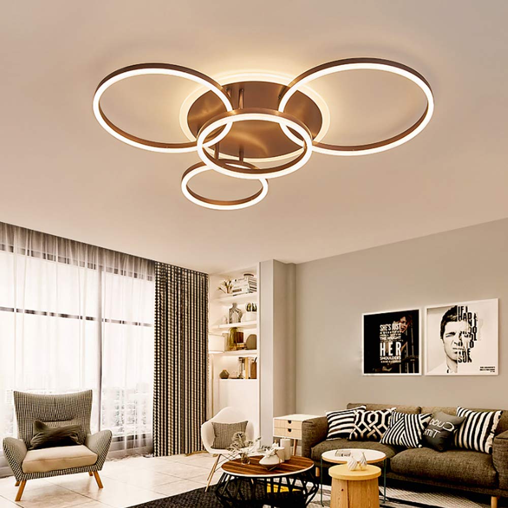 Odern LED Ceiling Light 106W Diable Acrylic Ceiling Lap With Reote - View #6
