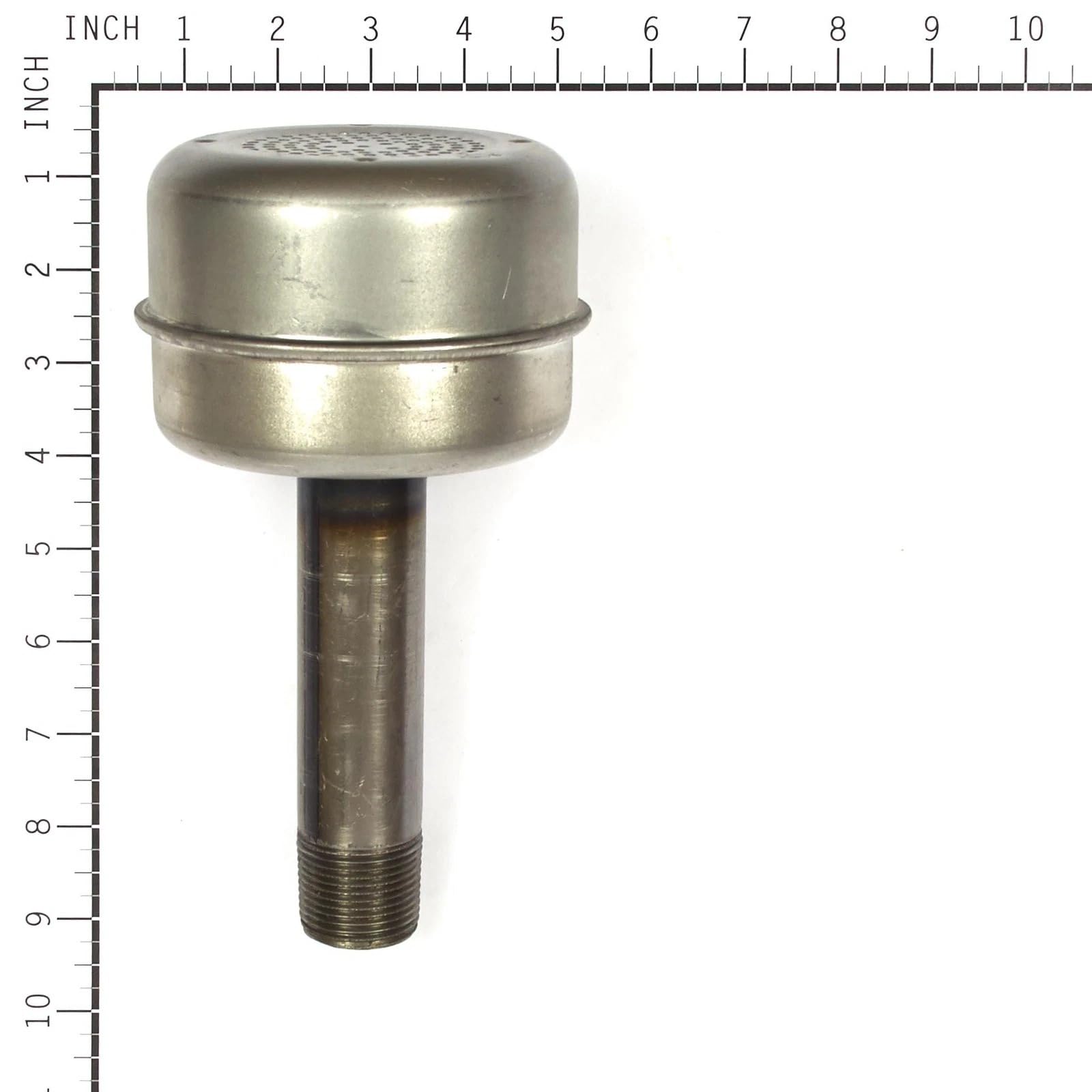 391569S Muffler for Briggs & Stratton Measures approximately 8.00 x 4.38 x 4.38 inches