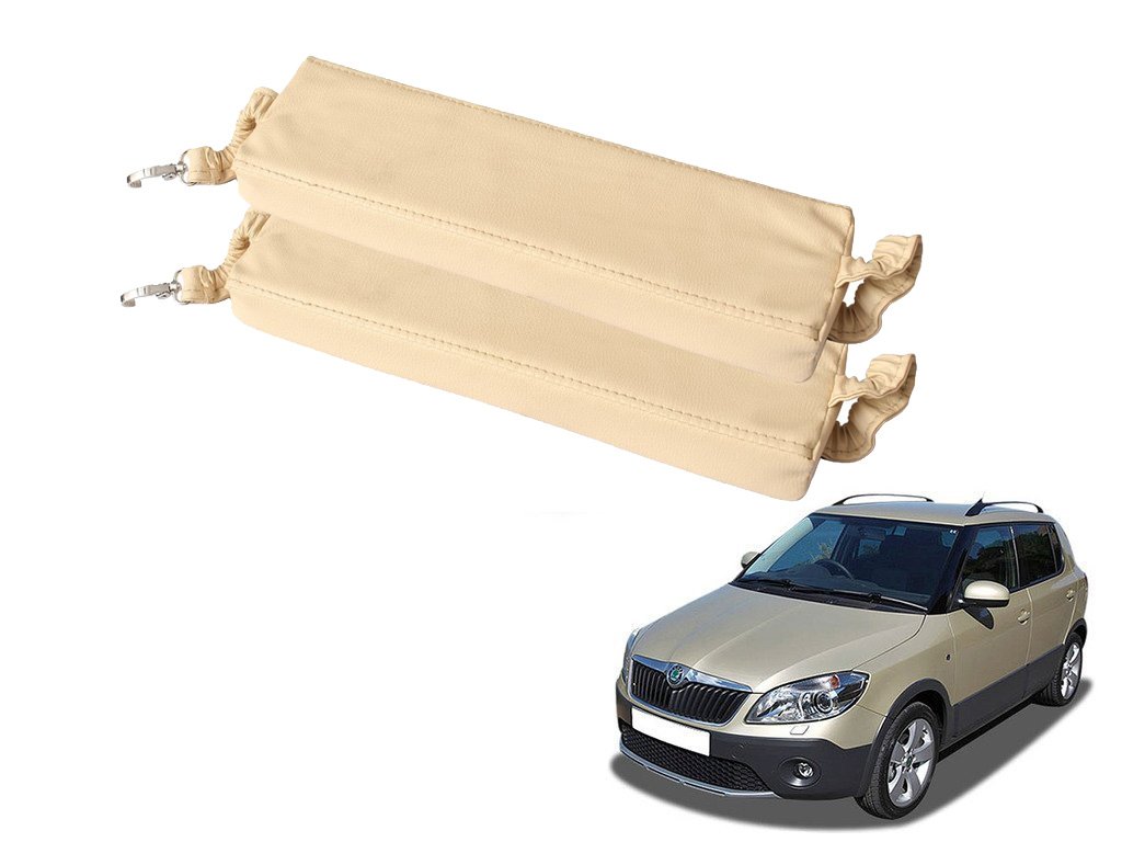 Kozdiko Beige Color Seat Gap Filler Set of 2 Pcs for Skoda Faiba-image-29