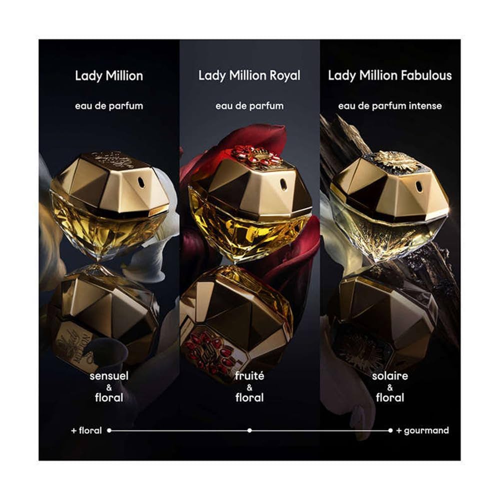 paco rabanne Lady MILLION 香水 50ml Amazon.com : Lady Million by Paco Rabanne Eau De Parfum