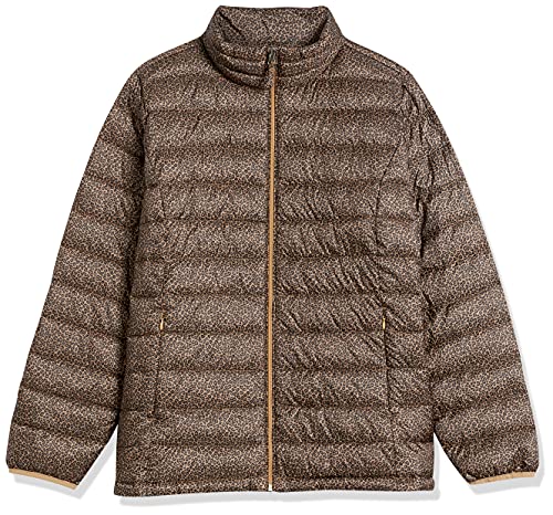 Image of Amazon Essentials Women's Lightweight Long-Sleeve Water-Resistant Packable Puffer Jacket (Available in Plus Size)