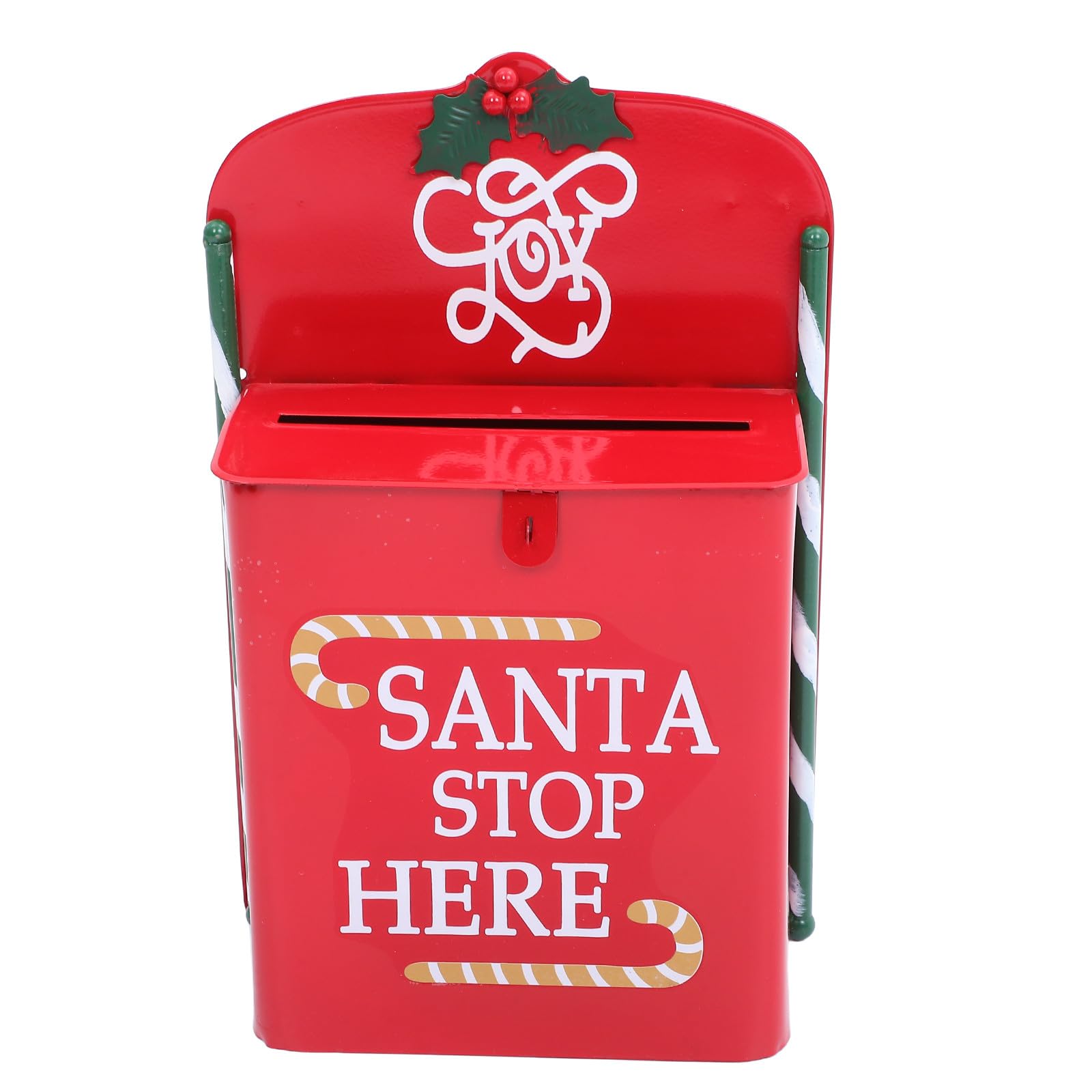 Boîte aux lettres rouge pour présents de Noël, le contenant idéal pour vos cadeaux