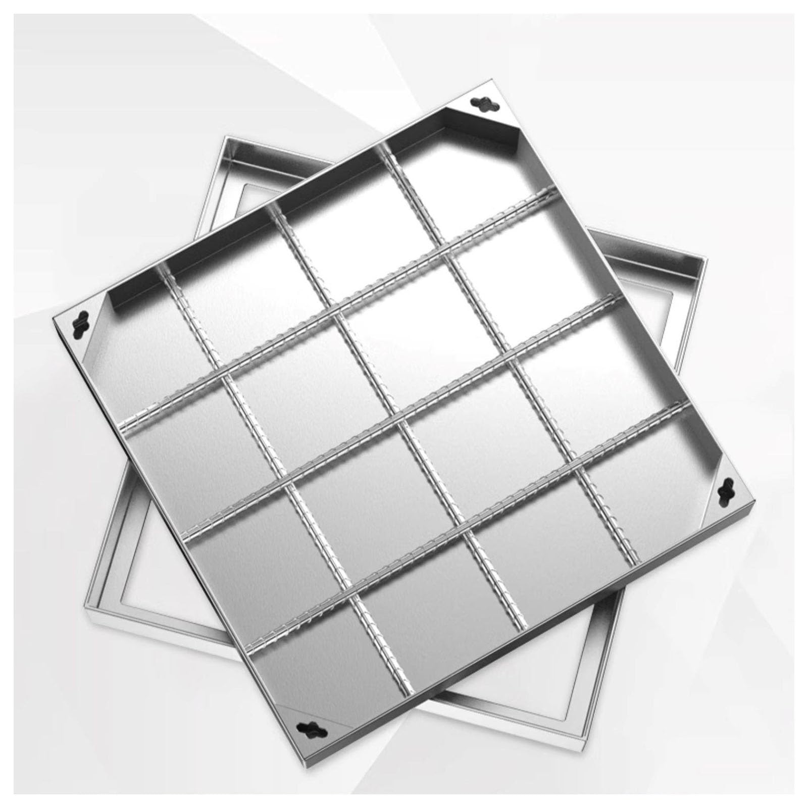 Couvercle de fosse septique résistant aux intempéries en inox