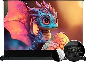 Motorized ALR Floor Screen for UST Projector