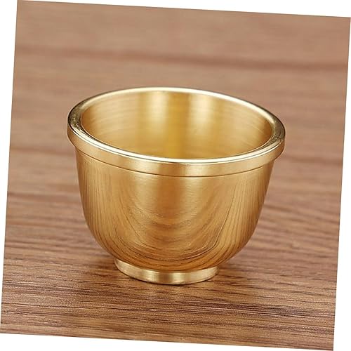 Miniatura 5 de Taza de agua Decoración pagana Decoración retro Tazas de té chino Taza ritual Taza de budismo Suministros budista Taza de oferta de agua Taza de