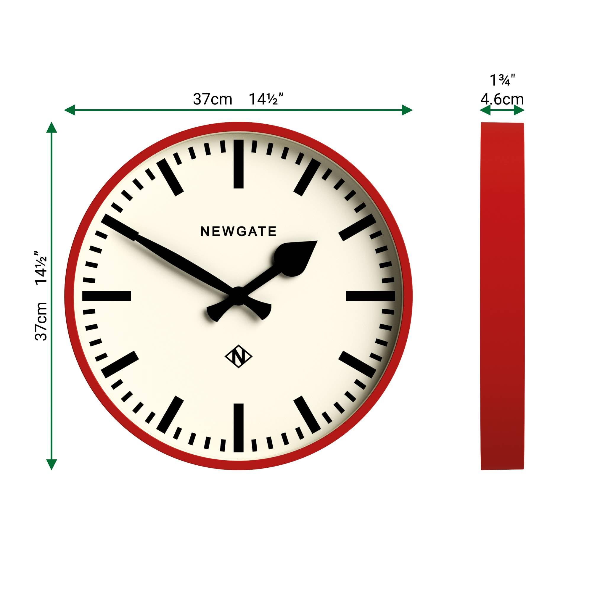 NEWGATE CLOCKS 時計 ニューゲート ③ NEWGATE 時計 Newgate Echo Number Three Modern Wall Clock