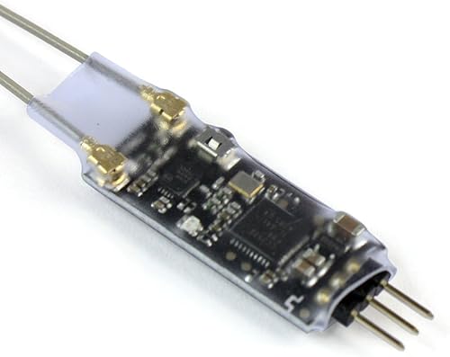 Miniatura 6 de R12DSM Micro Mini Receptor 2.4G 12CH SBUS y PPM Soporte de Señal DSSS y FHSS Espectro Extendido para AT9 AT9S AT10 AT10 II Transmisor