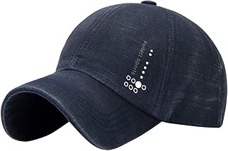 Boné masculino respirável para esportes ao ar livre lavado casual ajustável boné liso hip-hop boné de beisebol de algodão boné clássico