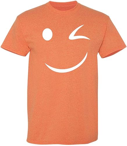 Miniatura 7 de Wink Smile - Camiseta para hombre con diseño de humor para adulto