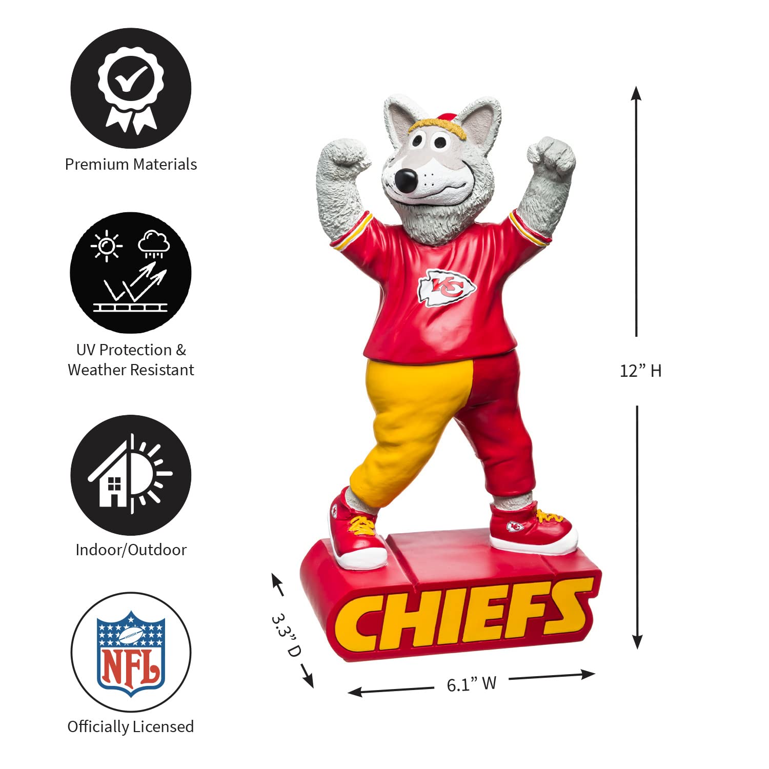 【NFL カンザスシティチーフス ナイロンジャケット 刺繍ロゴ カラフル】 NFL チーフス ジャケット - NFL | セレクション公式オンライン